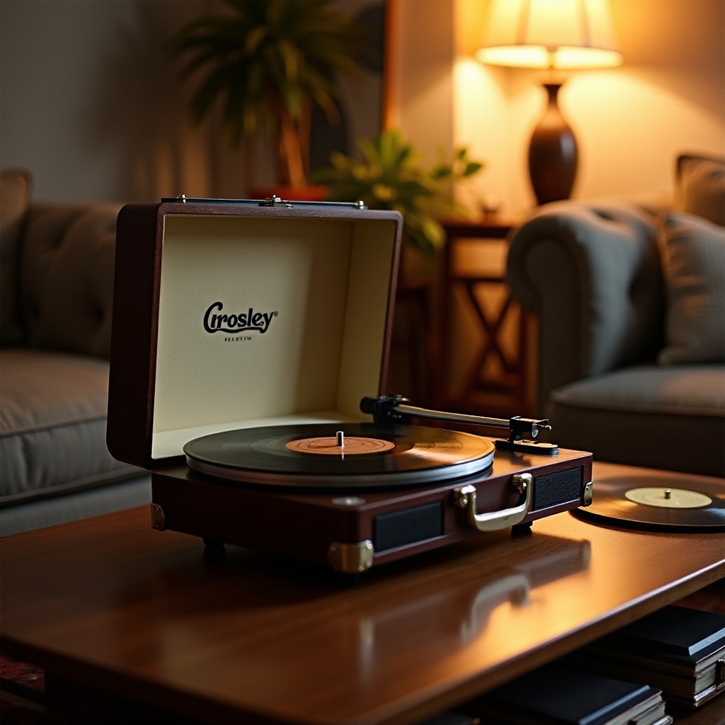 การแก้ไขปัญหาเครื่องเล่นแผ่นเสียง crosley