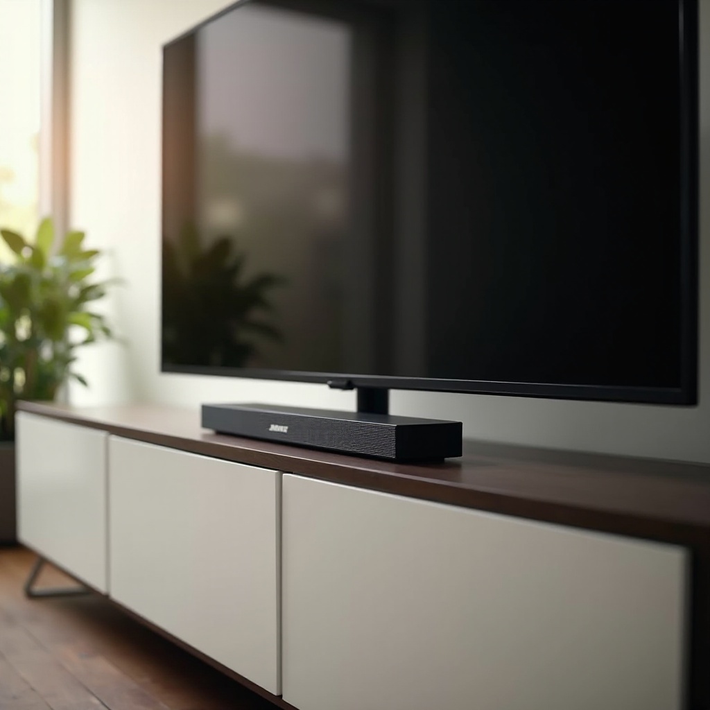 Bose ses çubuğu ayarları