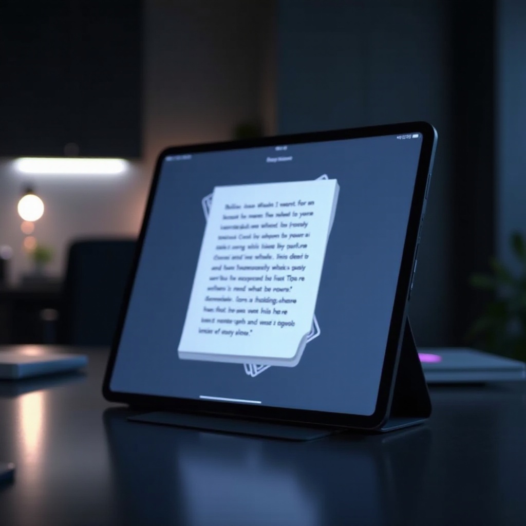 iPadでメモをロックする方法