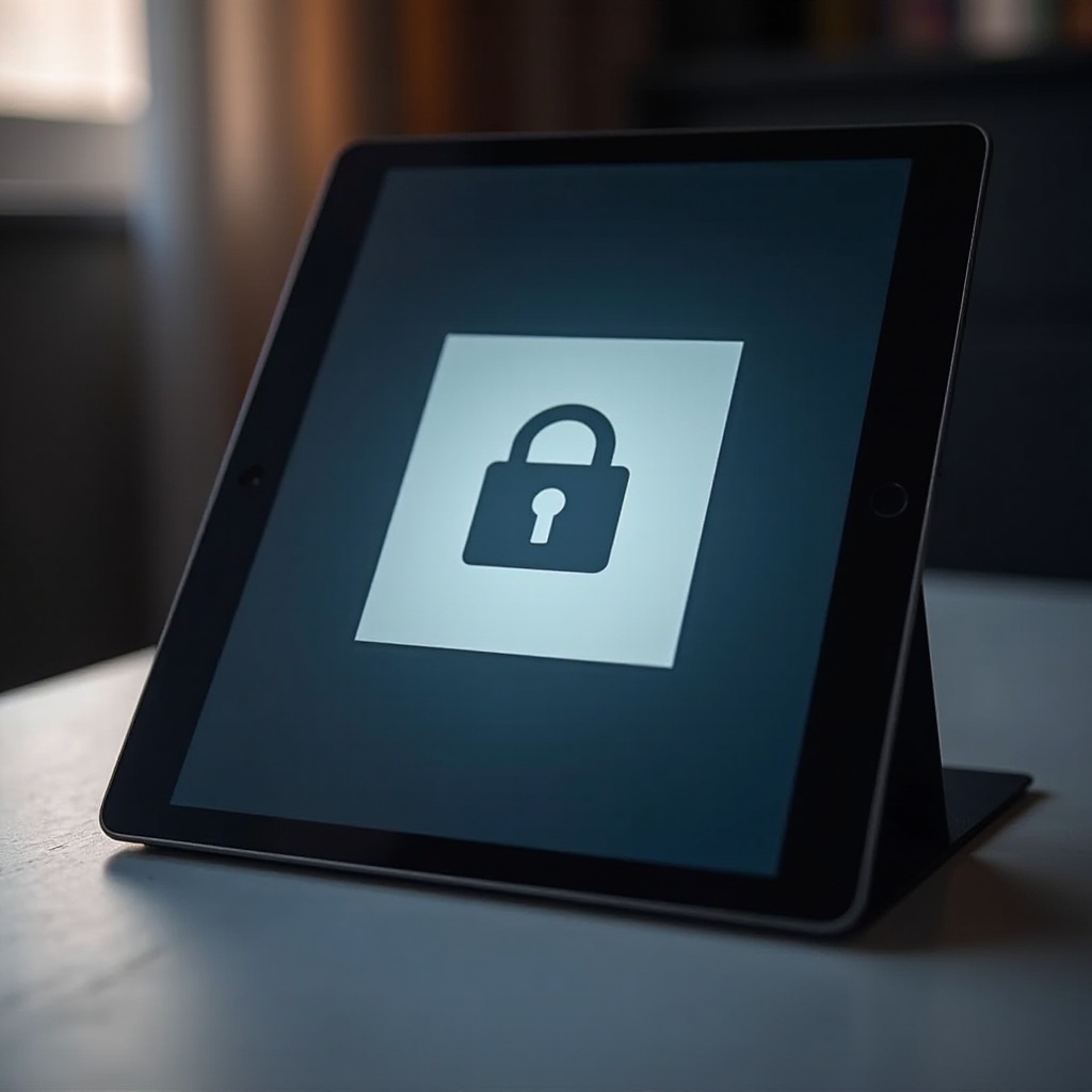 วิธีล็อคโน้ตบน iPad