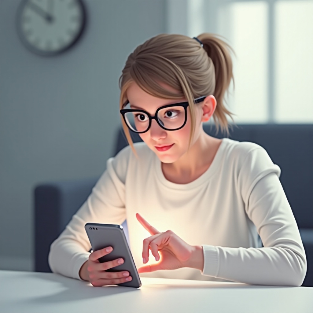 วิธีหยุดไม่ให้โทรศัพท์สัมผัสตัวเอง