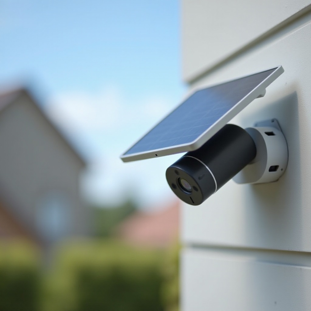 eufy カメラが太陽光パネルで充電されない