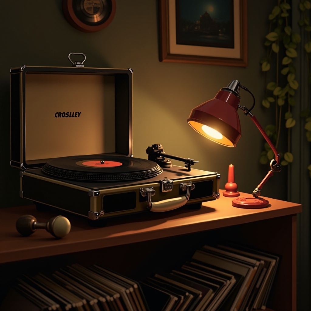 Crosley pikap dönmüyor