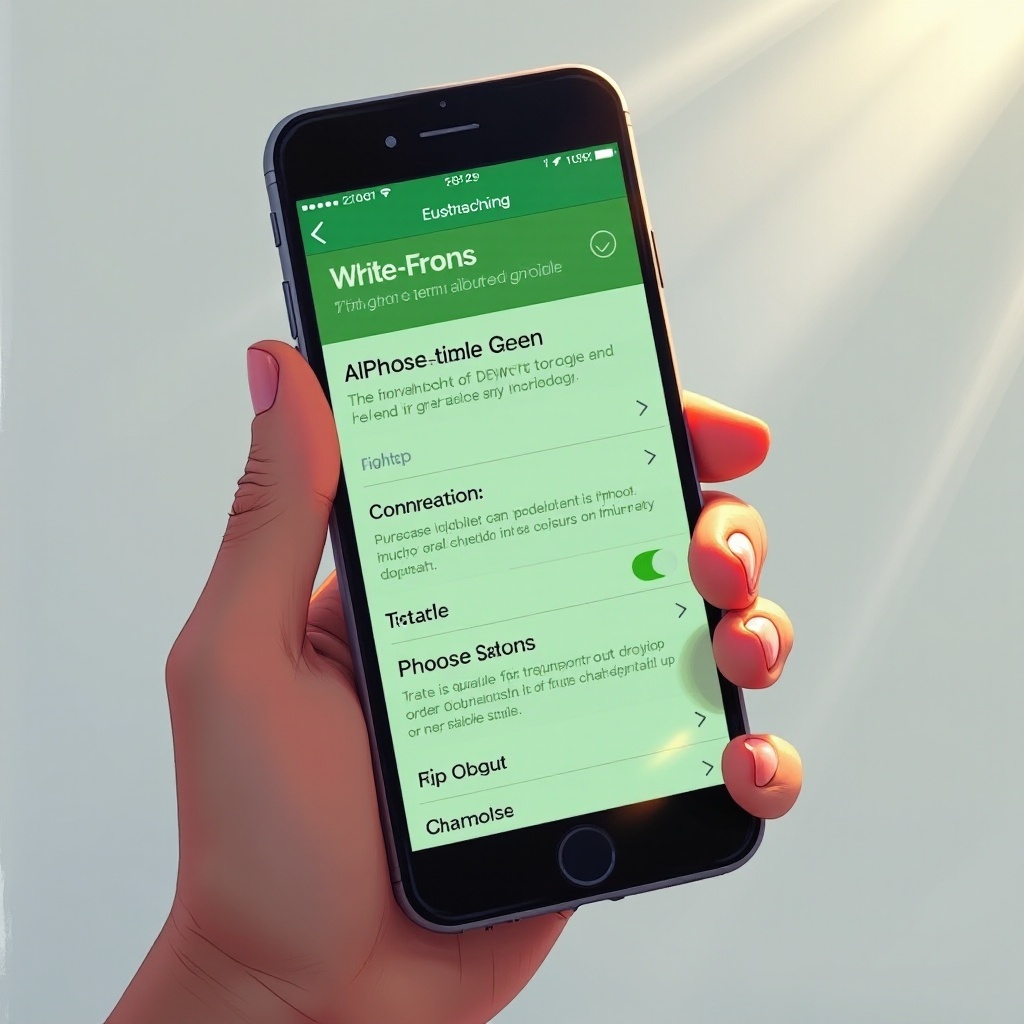 ข้อความสีเขียวของ iPhone ไม่ถูกส่ง