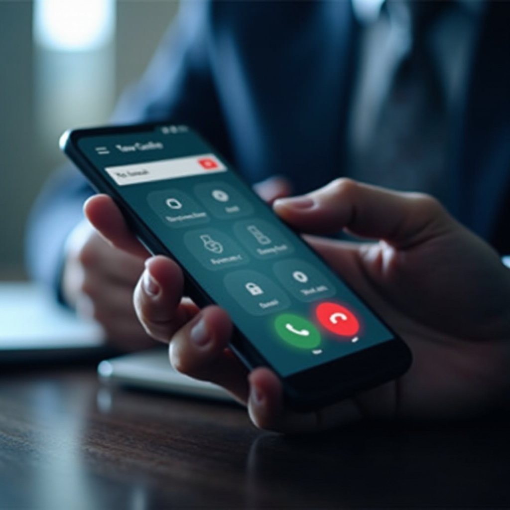 如何拒接來電（Android）