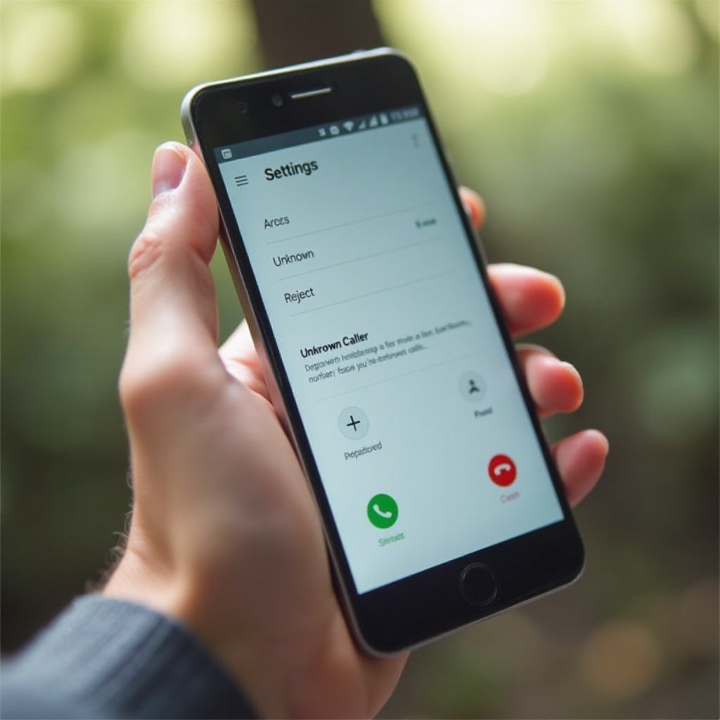 不明な発信者からの電話を拒否する方法をAndroidで設定する