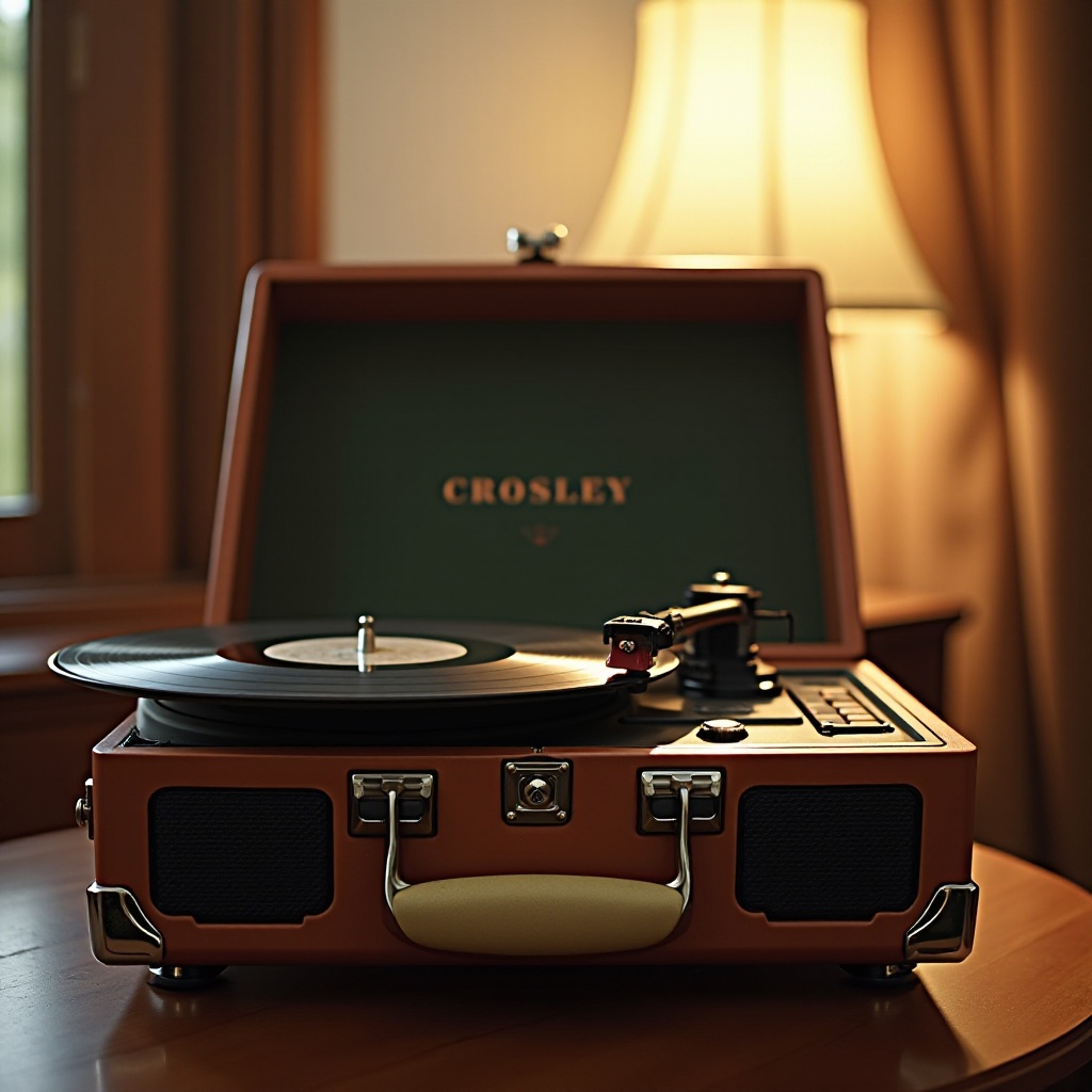 crosley 레코드 플레이어 사용 방법