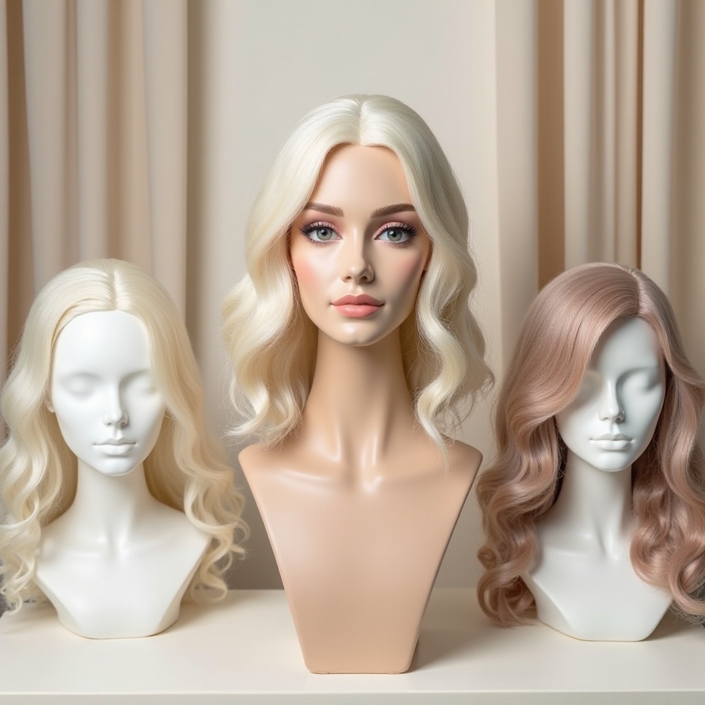 白人女性に最適なウィッグ