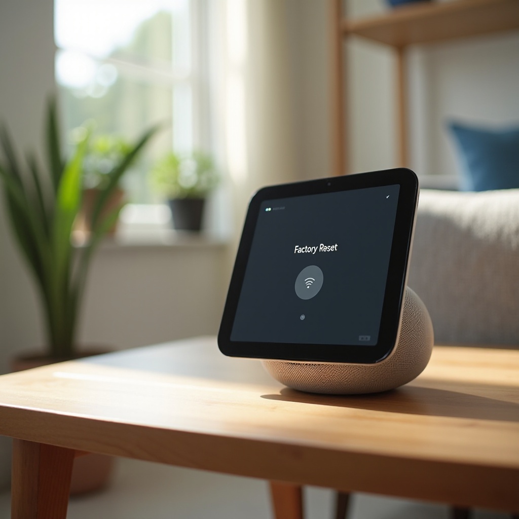 네스트 허브 공장 초기화 방법