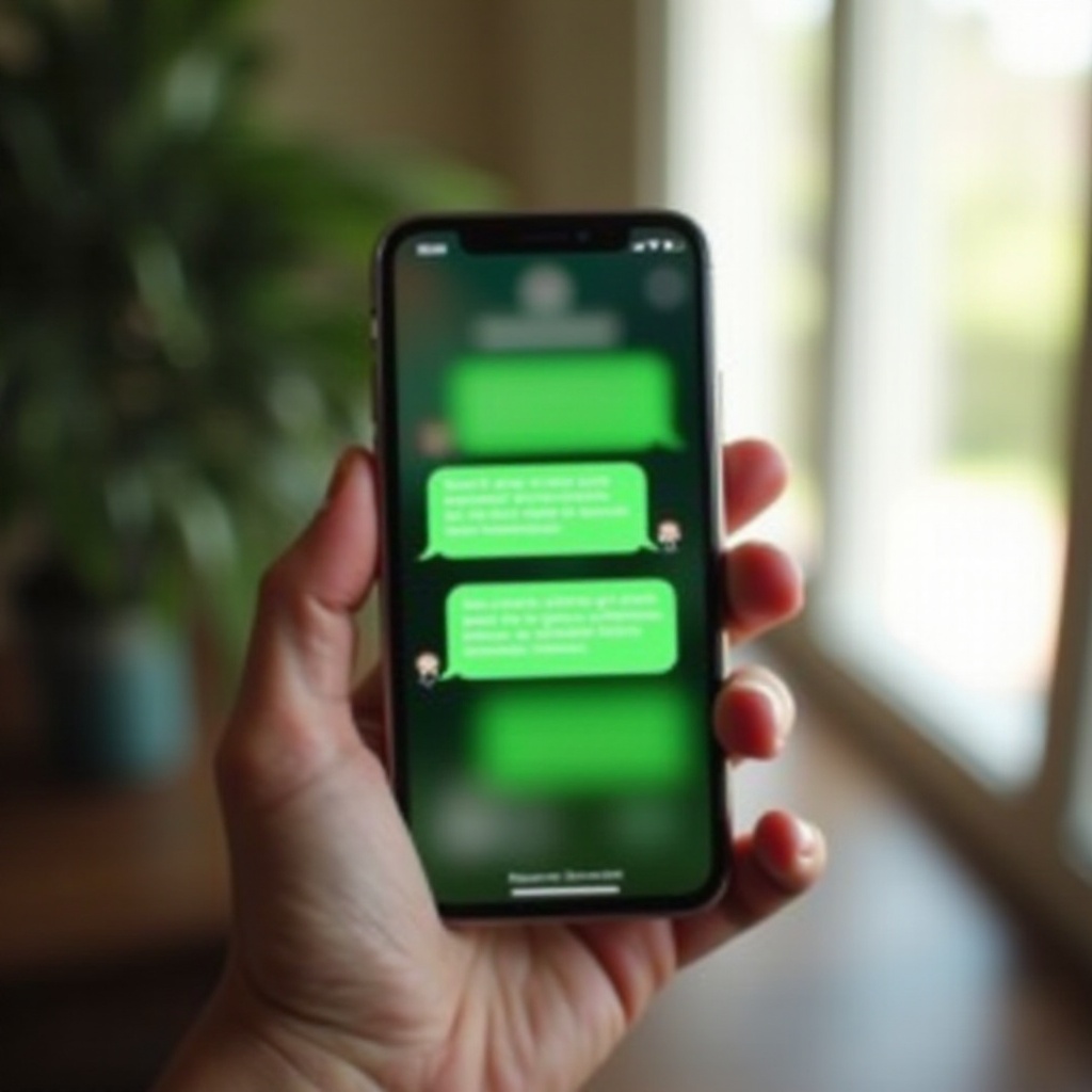 iPhone 綠色信息未送達