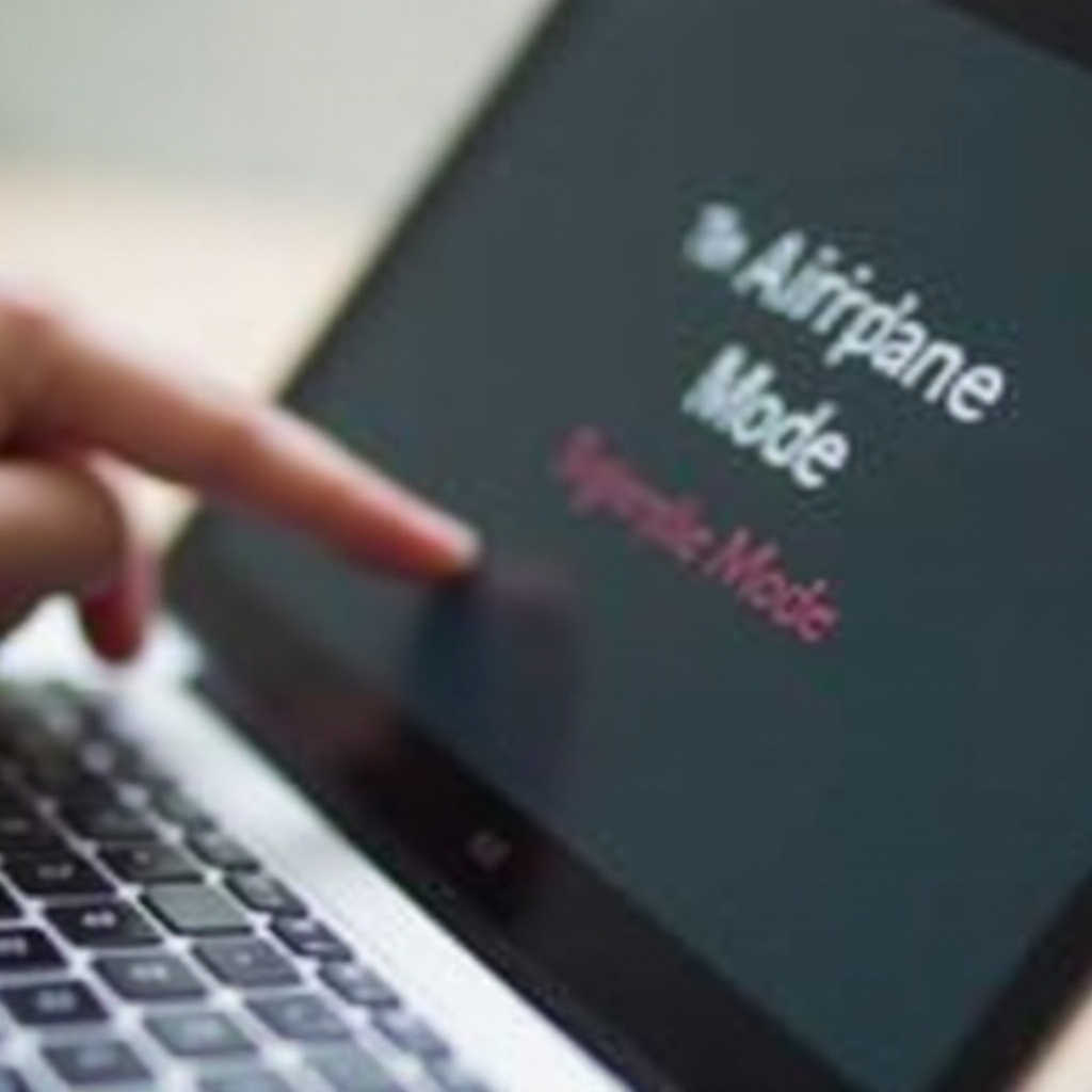 如何在筆記本電腦上關閉飛行模式