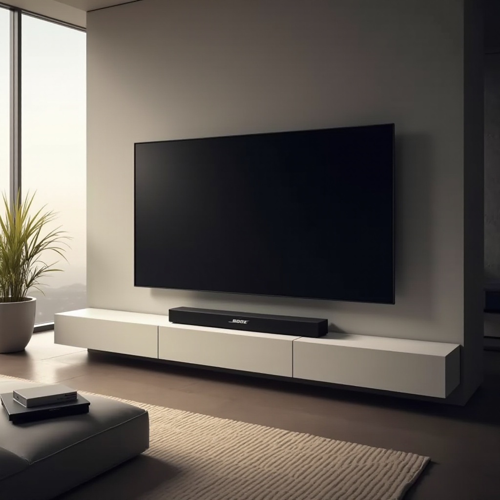 การตั้งค่า Bose Soundbar