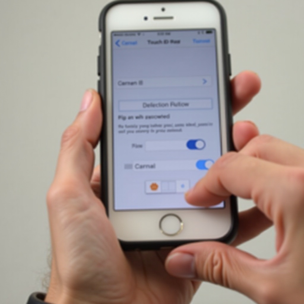 วิธีรีเซ็ต Touch ID บน iPhone
