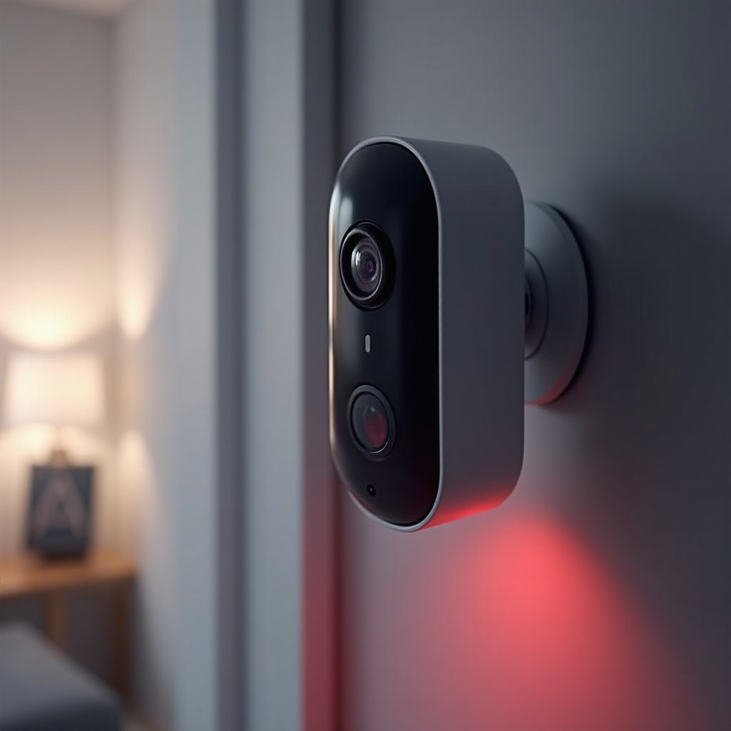 กล้อง eufy กระพริบไฟแดง