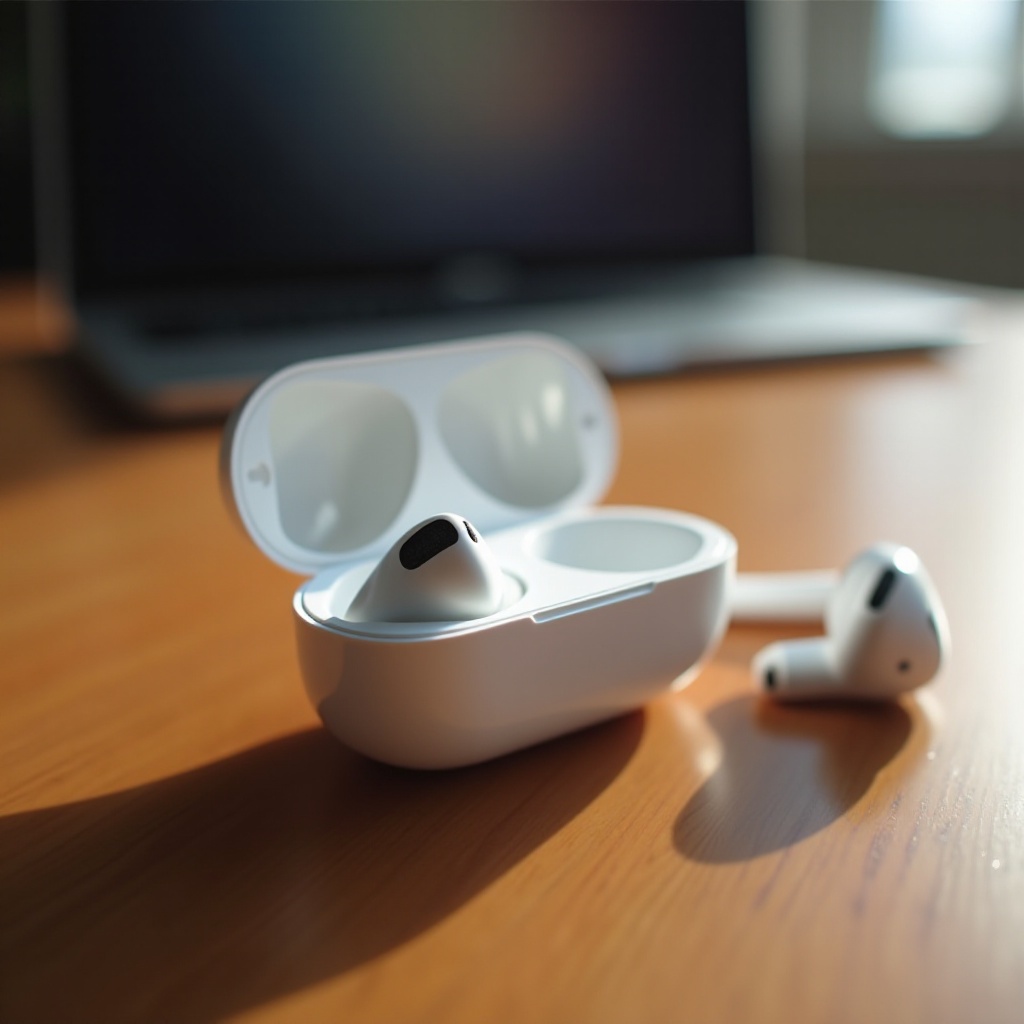 에어팟이 켜지지 않거나 충전되지 않음