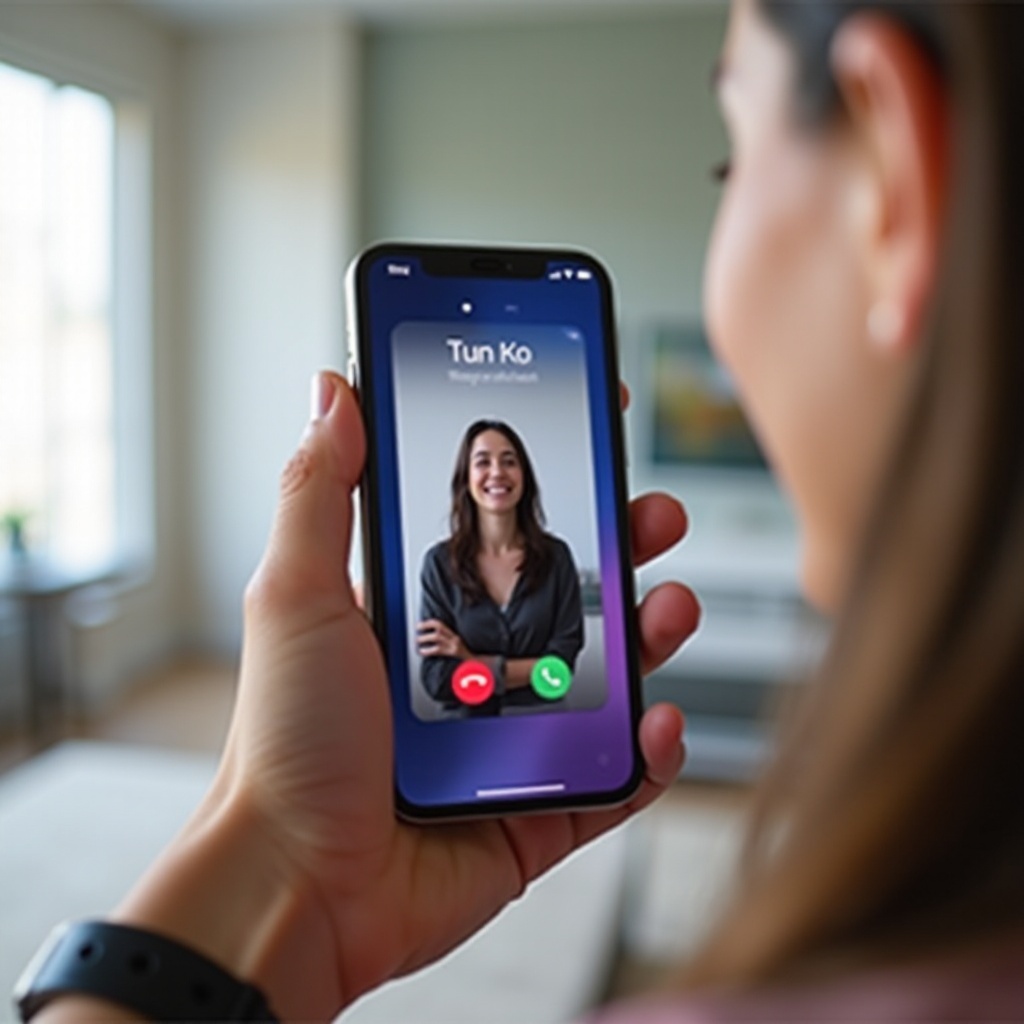 cara membuat foto kontak layar penuh di iPhone