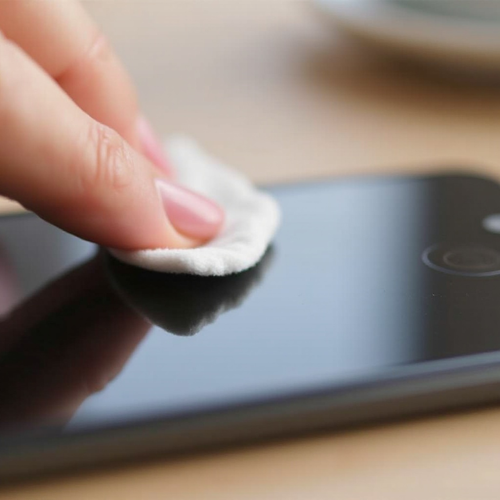 아이폰 화면에서 흠집 제거 방법