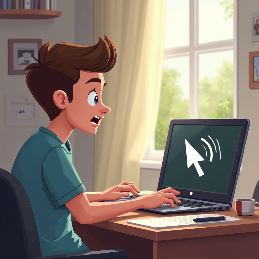 なぜ私のラップトップのカーソルが勝手に動くのでしょうか？