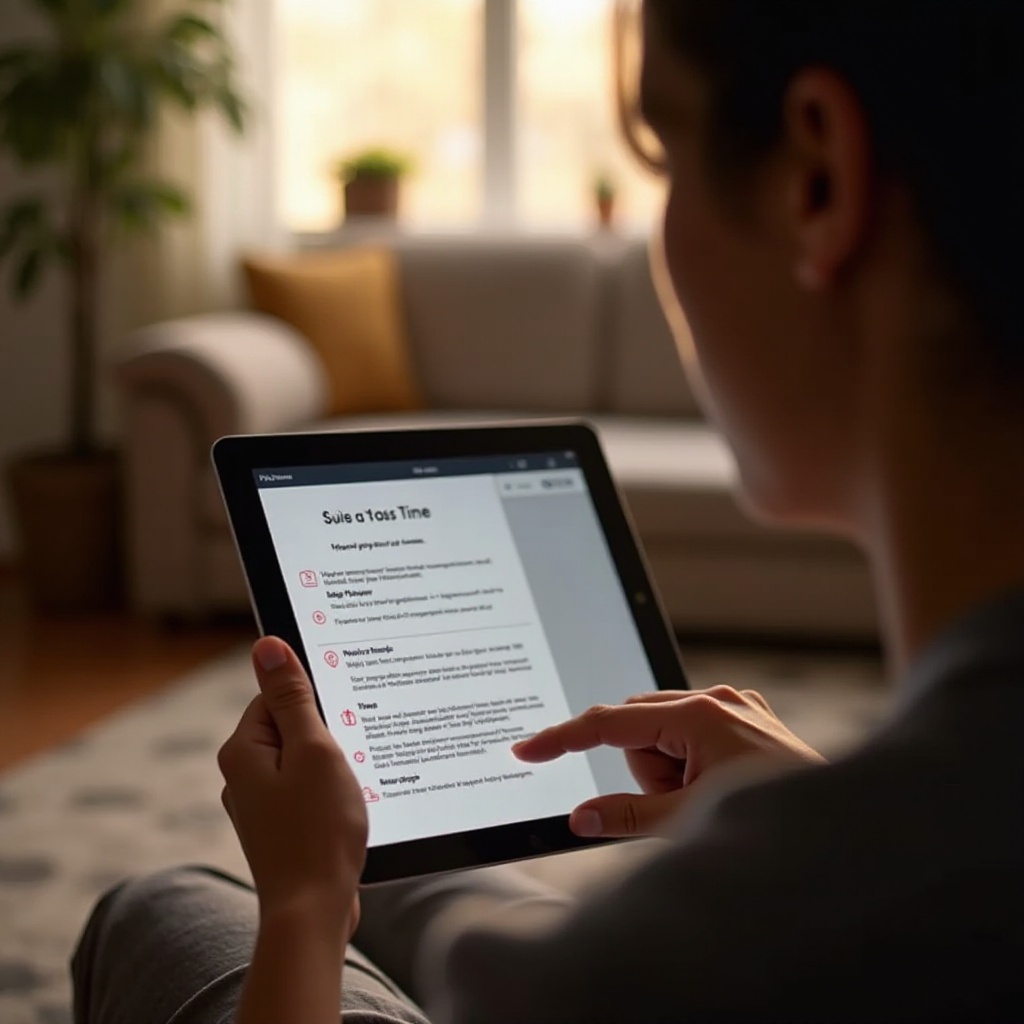 如何在 iPad 上鎖定筆記