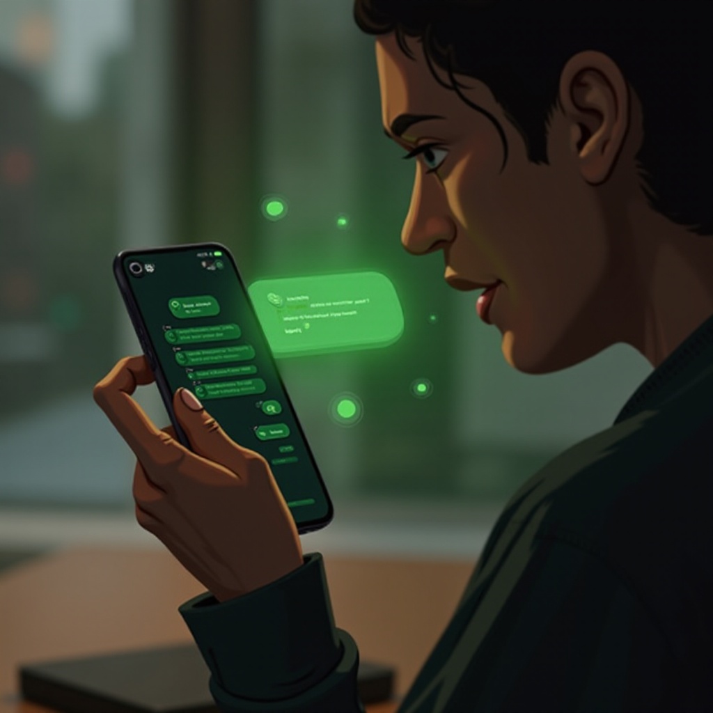 아이폰 녹색 메시지 배달되지 않음