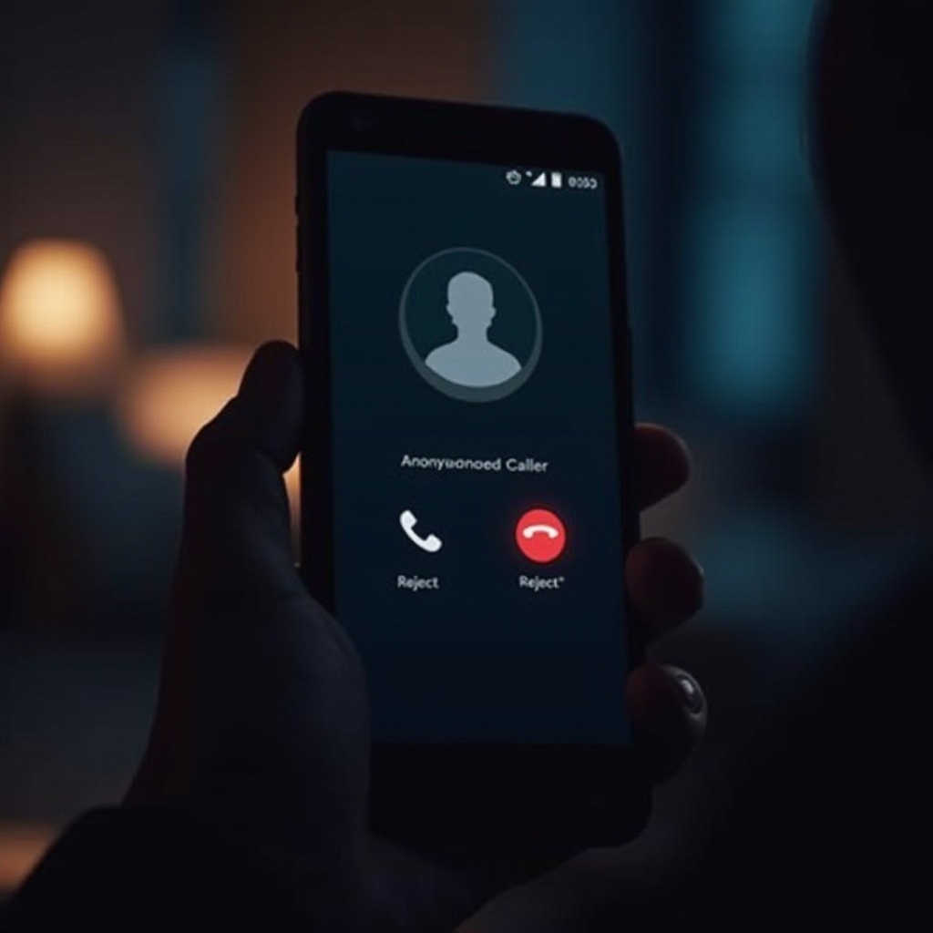 bilinmeyen aramaları reddetme android