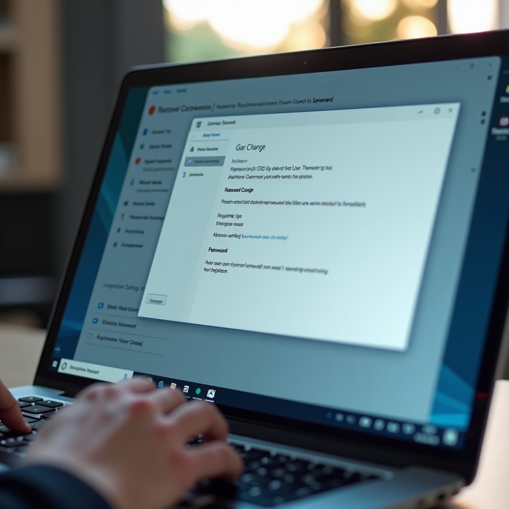 Windows 11에서 비밀번호를 변경할 수 없습니다