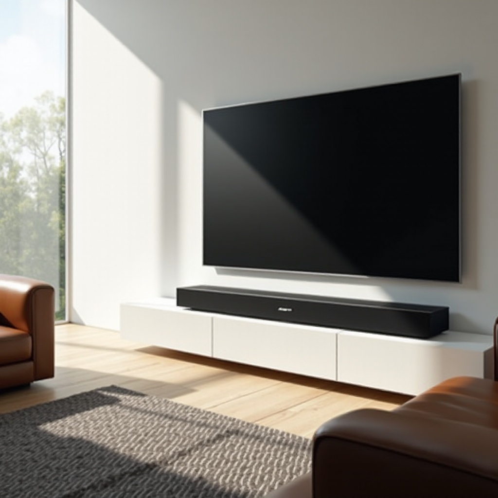 Pengaturan soundbar Bose