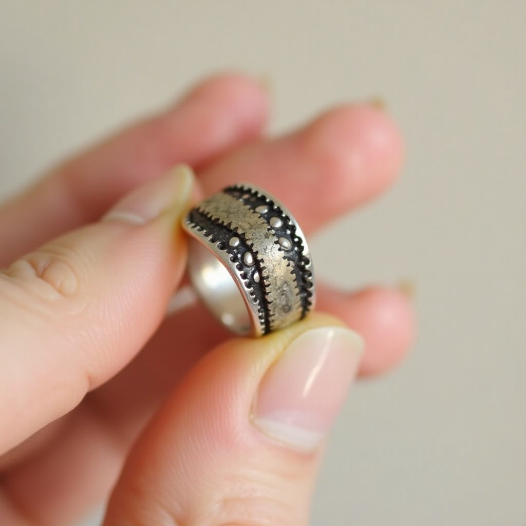 cara membersihkan cincin perak
