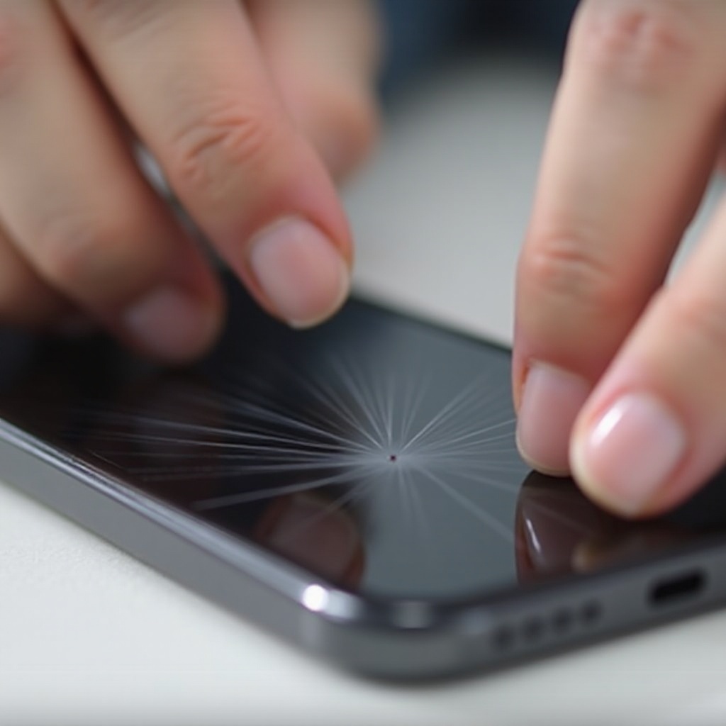 iPhoneの画面から傷を取り除く方法