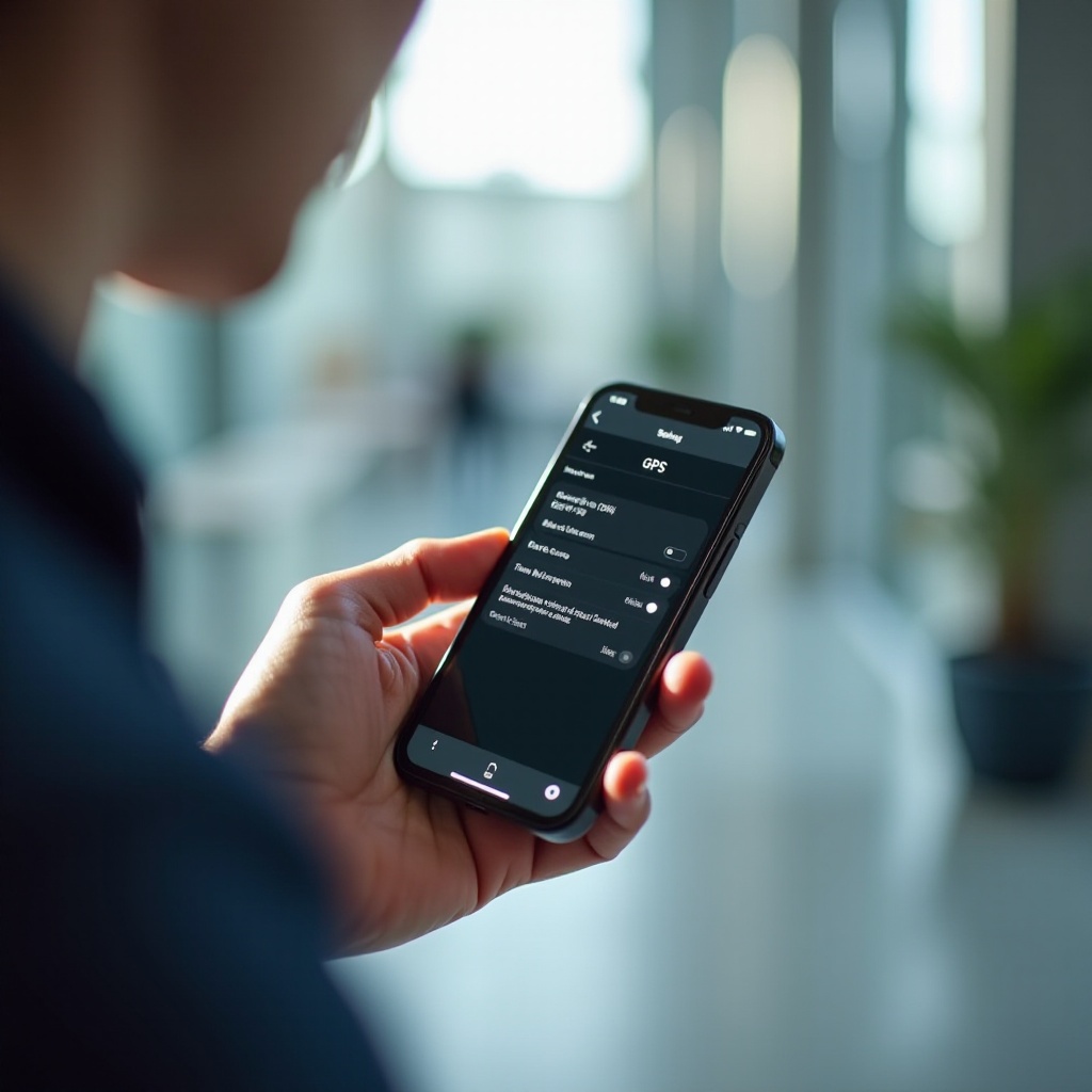 cara mengkalibrasi GPS di iPhone