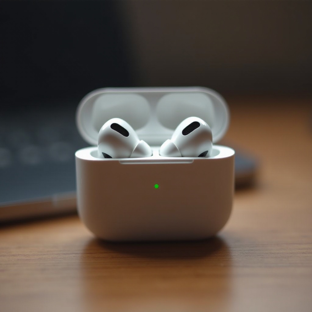 제 에어팟이 케이스 안에 있는데도 계속 연결되는 이유는 무엇인가요?